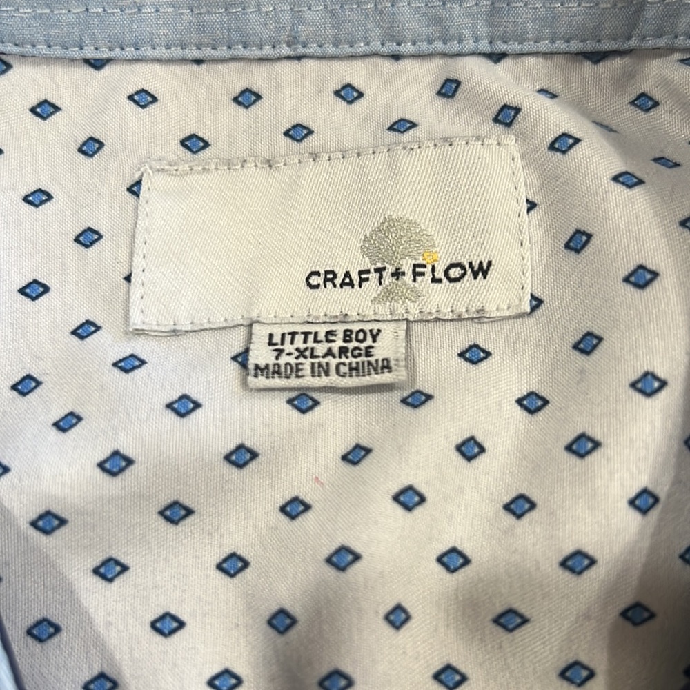 Craft and Flow shirt-size 7  or extra-large little boy - Picture 2 of 8